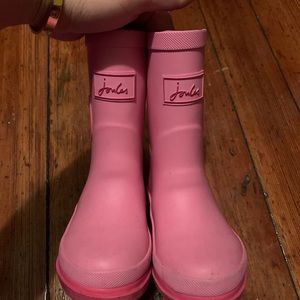 Toddler girl Joules rainboots